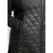 Montar Blouson MoQuinn Quilted Long Noir Montar Blouson MoQuinn Quilted Long Noir