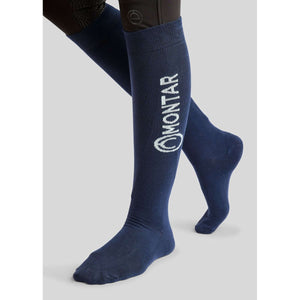 Montar Chaussettes avec Logo Marin Montar Chaussettes avec Logo Marin