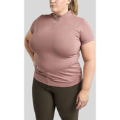 Montar Polo Everly Crystal Logo Curve Dusty Rose Montar Polo Everly Crystal Logo Curve Dusty Rose