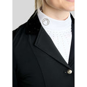Montar Veste de Concours MoValerie Short Velvet Details Golden Quartz Crystals Noir Montar Veste de Concours MoValerie Short Velvet Details Golden Quartz Crystals Noir