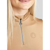 Montar T-Shirt MoElaine Lasercut Logo Latte Montar T-Shirt MoElaine Lasercut Logo Latte