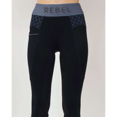 Rebel Legging d'Équitation AO Printed Marin Rebel Legging d'Équitation AO Printed Marin