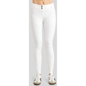 Rebel Pantalon d'Équitation SS25 Full Grip Blanc Rebel Pantalon d'Équitation SS25 Full Grip Blanc