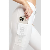 Rebel Pantalon d'Équitation SS25 Full Grip Blanc Rebel Pantalon d'Équitation SS25 Full Grip Blanc