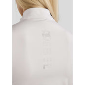 Rebel T-Shirt Tone in Tone Crystals Blanc Rebel T-Shirt Tone in Tone Crystals Blanc