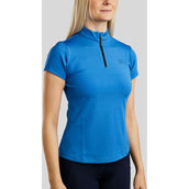 Rebel T-Shirt Tone in Tone Crystals Bleu fort Rebel T-Shirt Tone in Tone Crystals Bleu fort