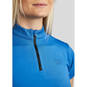 Rebel T-Shirt Tone in Tone Crystals Bleu fort Rebel T-Shirt Tone in Tone Crystals Bleu fort