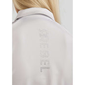 Rebel Sans Manches Chemise Tone in Tone Crystals Blanc Rebel Sans Manches Chemise Tone in Tone Crystals Blanc