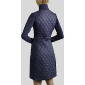 Montar Blouson MoQuinn Quilted Long Marin foncé Montar Blouson MoQuinn Quilted Long Marin foncé