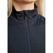 Montar Blouson MoPearl Pintuck Gun Metal Crystals Marin Montar Blouson MoPearl Pintuck Gun Metal Crystals Marin