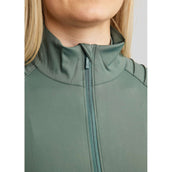 Montar Blouson MoPearl Pintuck Gun Metal Crystals Jade Montar Blouson MoPearl Pintuck Gun Metal Crystals Jade