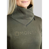Montar Pull-over MoNaja High Collar Golden Quartz Crystals Forest Green Montar Pull-over MoNaja High Collar Golden Quartz Crystals Forest Green