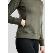 Montar Pull-over MoNaja High Collar Golden Quartz Crystals Forest Green Montar Pull-over MoNaja High Collar Golden Quartz Crystals Forest Green