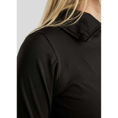Montar Chemise MoRachel Quarter Zip Noir Montar Chemise MoRachel Quarter Zip Noir
