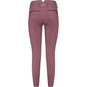 Mrs. Ros Pantalon d'Équitation Amsterdam Full Grip Rose foncé Mrs. Ros Pantalon d'Équitation Amsterdam Full Grip Rose foncé