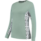 Mrs. Ros Chemise Lavender Fields Longues Manches Vert Mrs. Ros Chemise Lavender Fields Longues Manches Vert