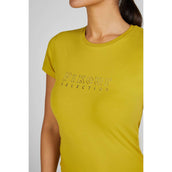 Pikeur T-Shirt Selection Roundneck Golden Olive Pikeur T-Shirt Selection Roundneck Golden Olive
