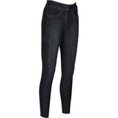 Pikeur Pantalon d'Équitation Brinja Midwaist Full Grip Denim Noir Pikeur Pantalon d'Équitation Brinja Midwaist Full Grip Denim Noir