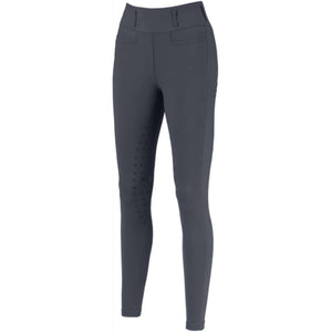 Pikeur Legging d'Équitation Linnett SD Full Grip High Waist Graphite Blue Pikeur Legging d'Équitation Linnett SD Full Grip High Waist Graphite Blue