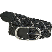 Pikeur Ceinture Braided SS26 Black/Silver Pikeur Ceinture Braided SS26 Black/Silver