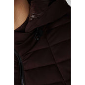 Pikeur Blouson QuiltShield Fleece AW26 Marron chocolat Pikeur Blouson QuiltShield Fleece AW26 Marron chocolat