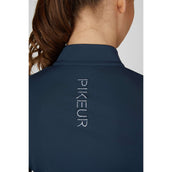 Pikeur Chemise Zip Athleisure AW26 Longues Manches Navy Blue Pikeur Chemise Zip Athleisure AW26 Longues Manches Navy Blue