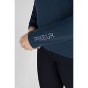 Pikeur Chemise Zip Athleisure AW26 Longues Manches Navy Blue Pikeur Chemise Zip Athleisure AW26 Longues Manches Navy Blue
