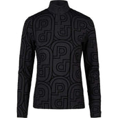 Pikeur Chemise Zip Print Selection AW26 Longues Manches Noir Pikeur Chemise Zip Print Selection AW26 Longues Manches Noir