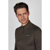 Pikeur Chemise Zip Athleisure AW26 Hommes Olive Vert Pikeur Chemise Zip Athleisure AW26 Hommes Olive Vert