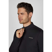 Pikeur Chemise Zip Athleisure AW26 Hommes Noir Pikeur Chemise Zip Athleisure AW26 Hommes Noir