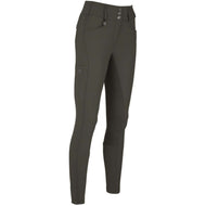 Pikeur Pantalon d'Équitation New Candela Full Grip Flex Faux Leather Deep Khaki Pikeur Pantalon d'Équitation New Candela Full Grip Flex Faux Leather Deep Khaki