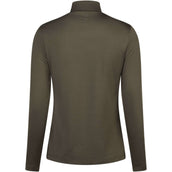Pikeur Chemise Studs AW25 Deep Khaki Pikeur Chemise Studs AW25 Deep Khaki