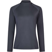 Pikeur Chemise Roll Neck Athleisure AW25 Graphite Blue Pikeur Chemise Roll Neck Athleisure AW25 Graphite Blue