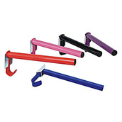 Shires Porte-Selle Modèle Tubulaire Rabattable Noir Shires Porte-Selle Modèle Tubulaire Rabattable Noir