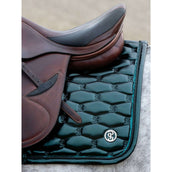 PS of Sweden Tapis de Selle Dazzling Metallic de Saut Mystic Green PS of Sweden Tapis de Selle Dazzling Metallic de Saut Mystic Green