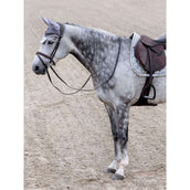 PS of Sweden Tapis de Selle Dazzling Metallic de Saut Dazzling Silver PS of Sweden Tapis de Selle Dazzling Metallic de Saut Dazzling Silver