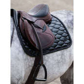 PS of Sweden Tapis de Selle Dazzling Metallic de Saut Lacquered Black PS of Sweden Tapis de Selle Dazzling Metallic de Saut Lacquered Black