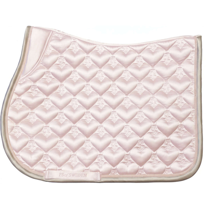 PS of Sweden Tapis de Selle Heart de Saut Whipped Pink PS of Sweden Tapis de Selle Heart de Saut Whipped Pink