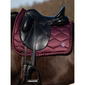 PS of Sweden Tapis de Selle Ruffle Dressage Prune PS of Sweden Tapis de Selle Ruffle Dressage Prune