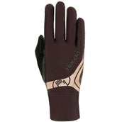 Roeckl Gants d'Équitation Melbourne Econyl Rose Marron Roeckl Gants d'Équitation Melbourne Econyl Rose Marron