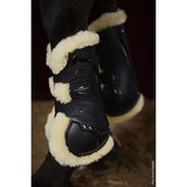 Schockemöhle Protèges-Tendons Airflow Champion avec Fourrure Noir Schockemöhle Protèges-Tendons Airflow Champion avec Fourrure Noir