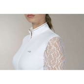 Schockemöhle T-shirt de Concours SPAlicia Lange mouwen Optical White Schockemöhle T-shirt de Concours SPAlicia Lange mouwen Optical White