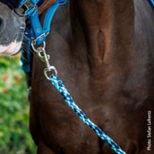 Schockemöhle Corde pour Licol SP Catch Style Mousqueton Colonial Blue/Mint/Navy Schockemöhle Corde pour Licol SP Catch Style Mousqueton Colonial Blue/Mint/Navy