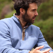 Aubrion by Shires Pull Original Fleece Hommes Bleu Aubrion by Shires Pull Original Fleece Hommes Bleu