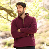 Aubrion by Shires Pull Original Fleece Hommes Maroon Red Aubrion by Shires Pull Original Fleece Hommes Maroon Red