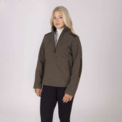 Aubrion by Shires Pull Heritage Fleece Olive foncé Aubrion by Shires Pull Heritage Fleece Olive foncé