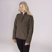 Aubrion by Shires Pull Heritage Fleece Olive foncé Aubrion by Shires Pull Heritage Fleece Olive foncé