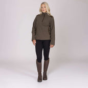 Aubrion by Shires Pull Heritage Fleece Olive foncé Aubrion by Shires Pull Heritage Fleece Olive foncé