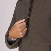Aubrion by Shires Pull Heritage Fleece Olive foncé Aubrion by Shires Pull Heritage Fleece Olive foncé