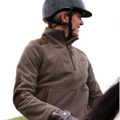Aubrion by Shires Pull Heritage Fleece Olive foncé Aubrion by Shires Pull Heritage Fleece Olive foncé